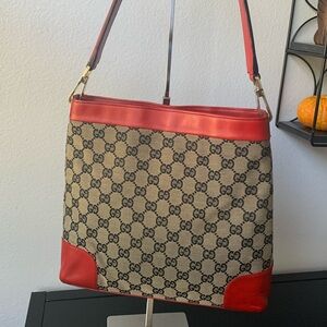 🔥GUCCI Red Hobo